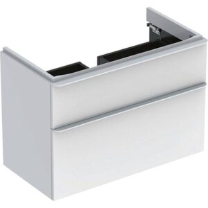 Geberit Smyle Square US für WT, m. 2 Sch 88,4×61,7x47cm, weiß
