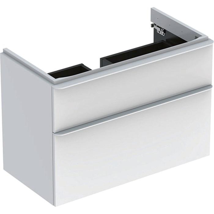 Geberit Smyle Square US für WT, m. 2 Sch 88,4×61,7x47cm, weiß