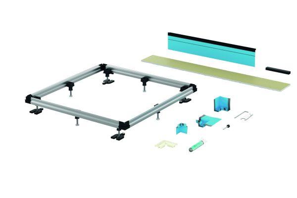 Bette Einbausystem UNIVERSAL B50-6069 180x80cm Verstellbereich 74-220 mm