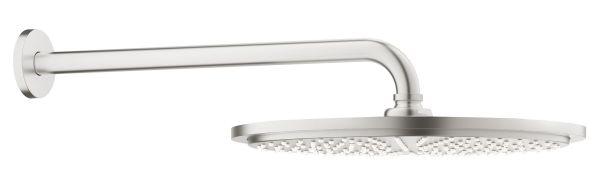 GROHE Kopfbrauseset Rainshower Cosm 310 26066 Brausearm 380 mm supersteel