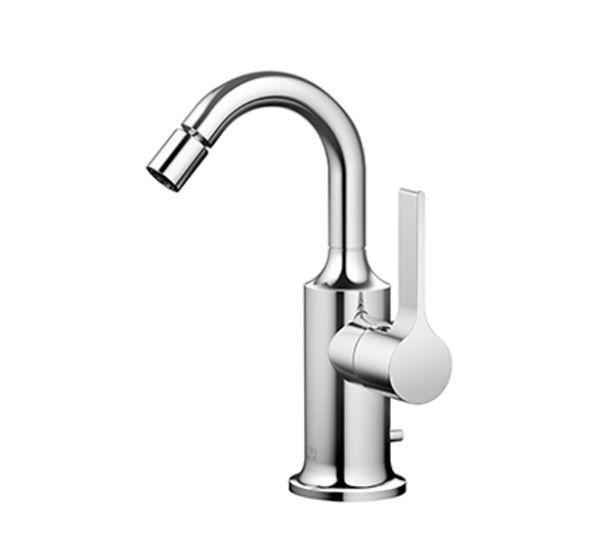 Dornbracht Bidet-Einhebelmischer mit Ablauf 33600809 platin matt