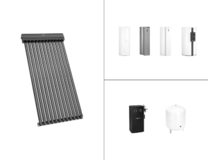 Viessmann Solar-Paket Vitosol 300-TM SP3C, 13,86m², HU Vitocell 340-M 950 L SVKC silber