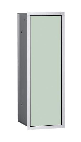 Emco Bad asis 150 Bürstengarnitur-Modul chrom optiwhite Unterputz 495 mm