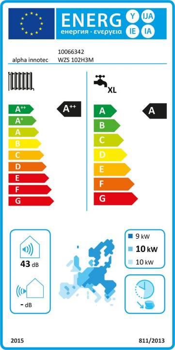 alpha innotec Sole-Wasser Wärmepumpe alterra WZS 102H3M 9,3 kW