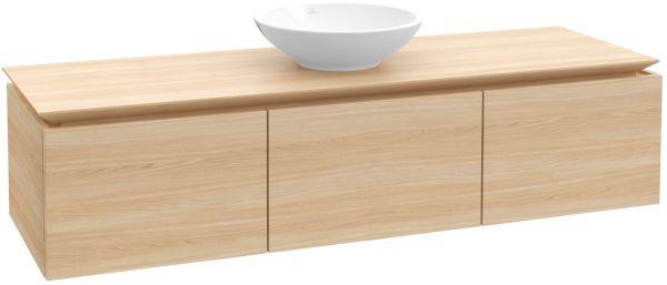 Villeroy & Boch Waschbeckenunterschrank Legato 1400x380x500 mm Eckig Arizona Oak