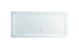 Bette Stahl-Brausewanne Bette SUPER-FLAC 170x80x3,5cm,Antirutsch Sense,weiß