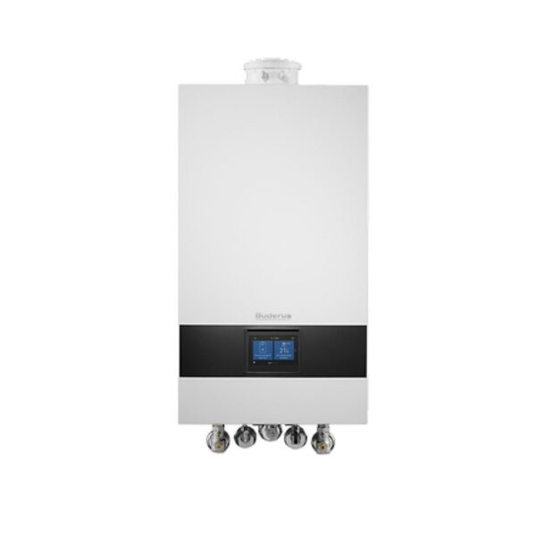 Buderus Gas-Brennwert Logaplus-Paket W22S GB172i.2 15kW H-Gas Bedieneinheit BC400 mit MAG und Anschlusszubehör