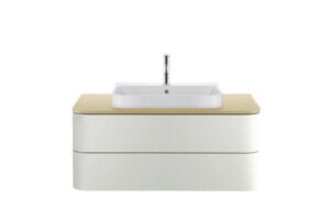 Duravit WTU HappyD2+ wandh.,408x1000x55 2Schubkästen,nordic weiß seidenm.f.ASB