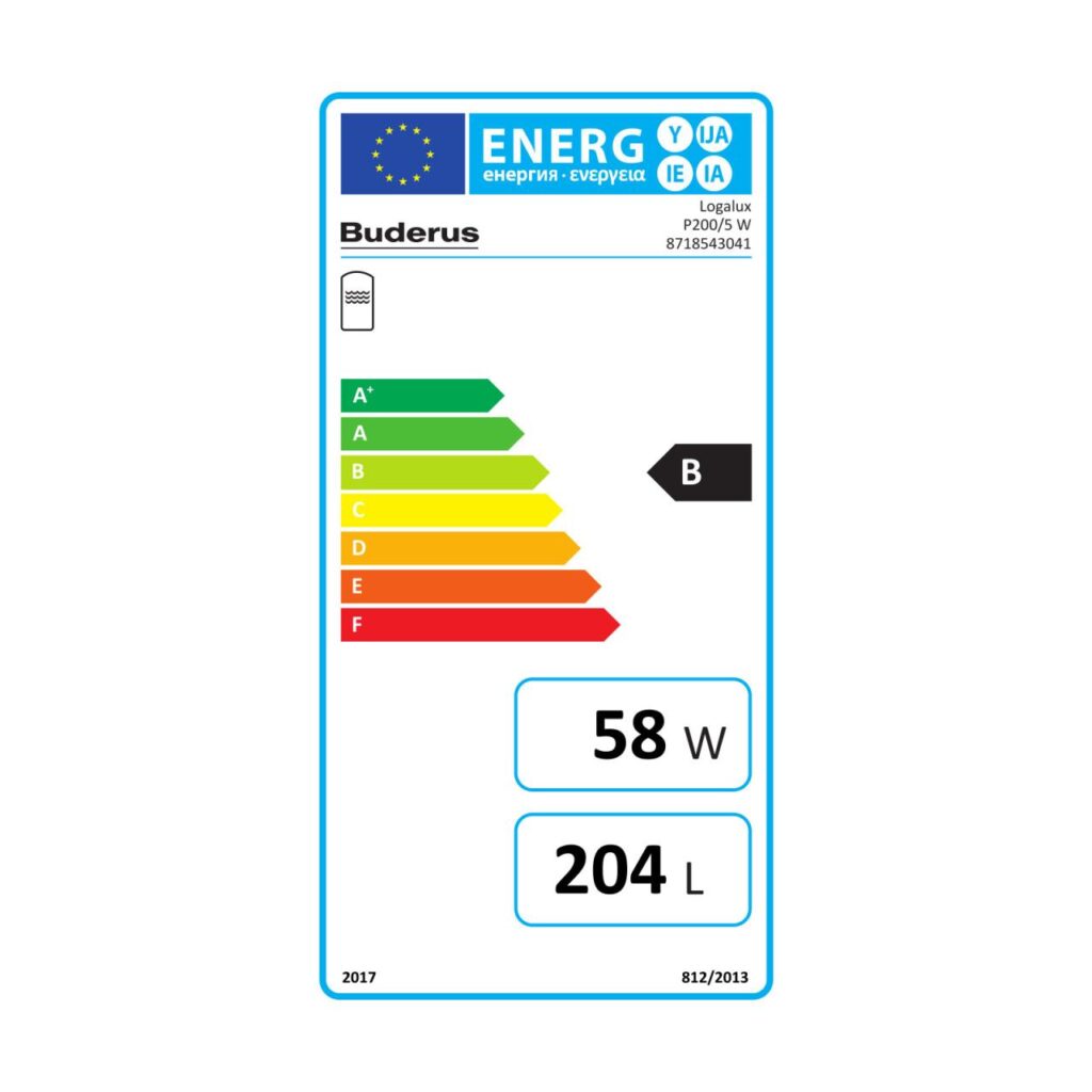 Buderus Logaplus WP-Speicherpaket SP2w Logalux P200/5 W und Zubehör