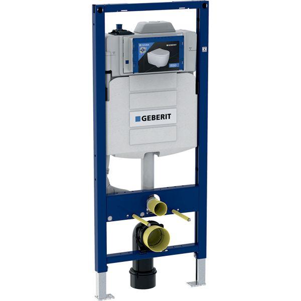 Geberit Duofix Elem. für WWC, 120cm mit UP-SPK 12cm für Hygienesp./1 Wasserans