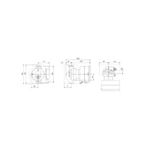 Grundfos Magna3 32-120N PN10 180mm 1x230V DE elektronisch geregelte Umwälzpumpe