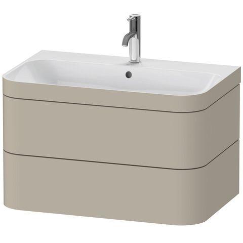 Duravit C-Bonded Set wandh Happy D 2 Pl HP4637 Taupe 490x775x480 mm