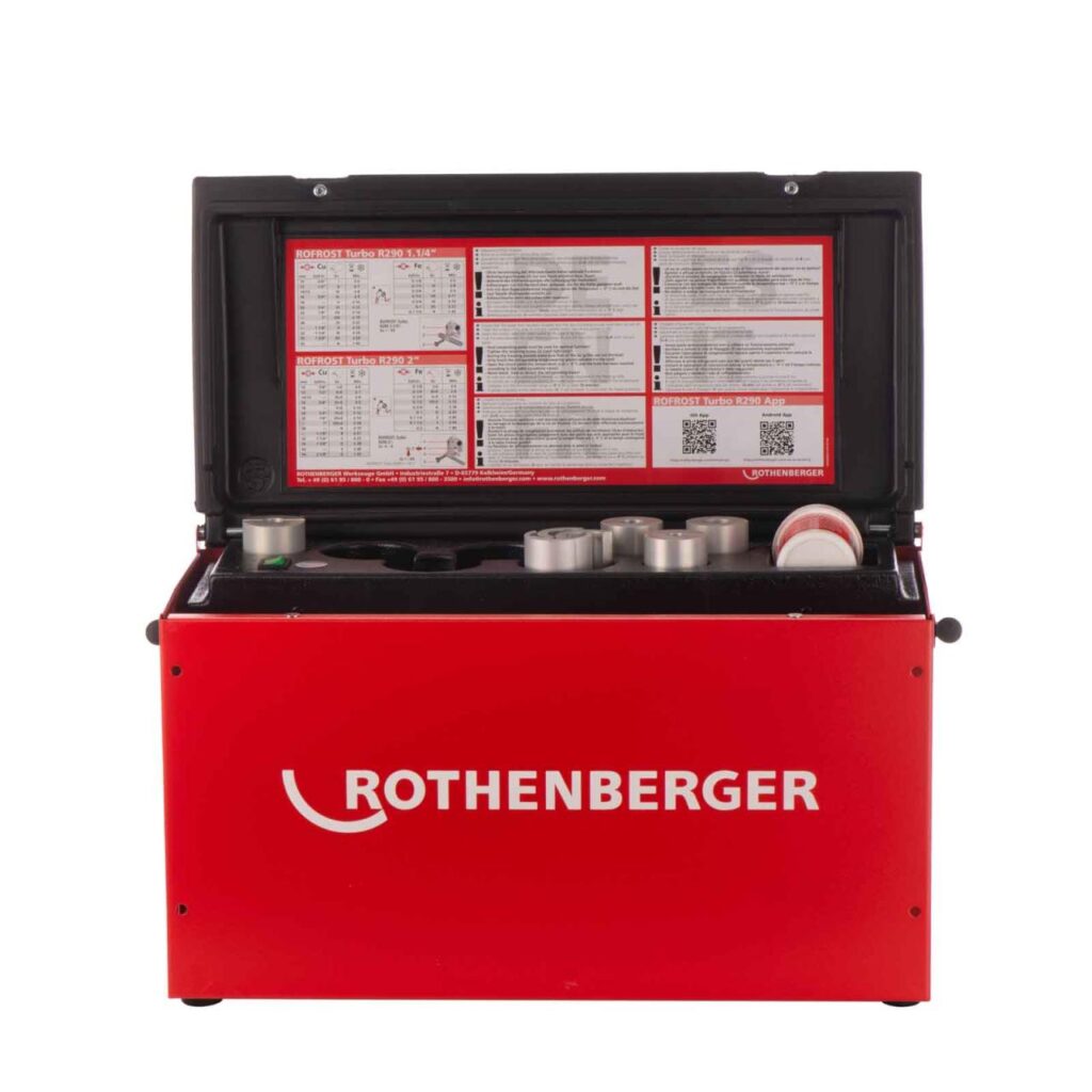 Rothenberger Rohr-Einfriergerät bis 1 1/4 Zoll ROFROST Turbo R290