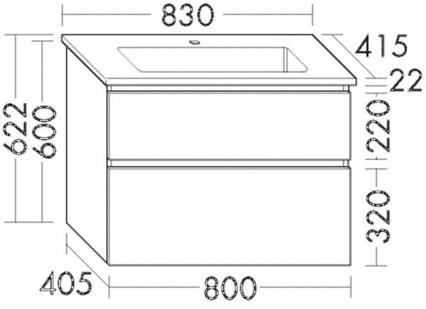 Burgbad Set SGHD083 Lin20 415x830x622 Melamin