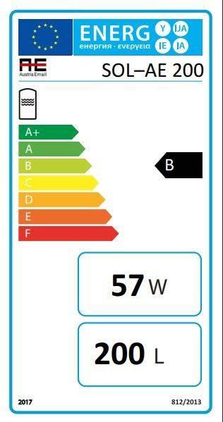 Solar-Brauchwasserpeicher SOL AE 200 l mit HE Pumpe Solar-Systemspeicher