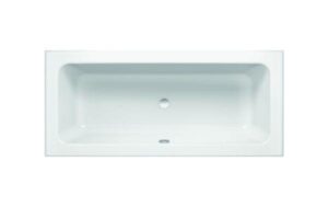 Stahl-Einbauwanne BetteOne 3313 180x80cm, o.Fuesse u.Griff, weiss