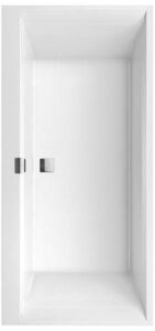 Villeroy & Boch rechteckige Badewanne Squaro Ed 190SQE2D 1900×900 mm Rechteck Stone White