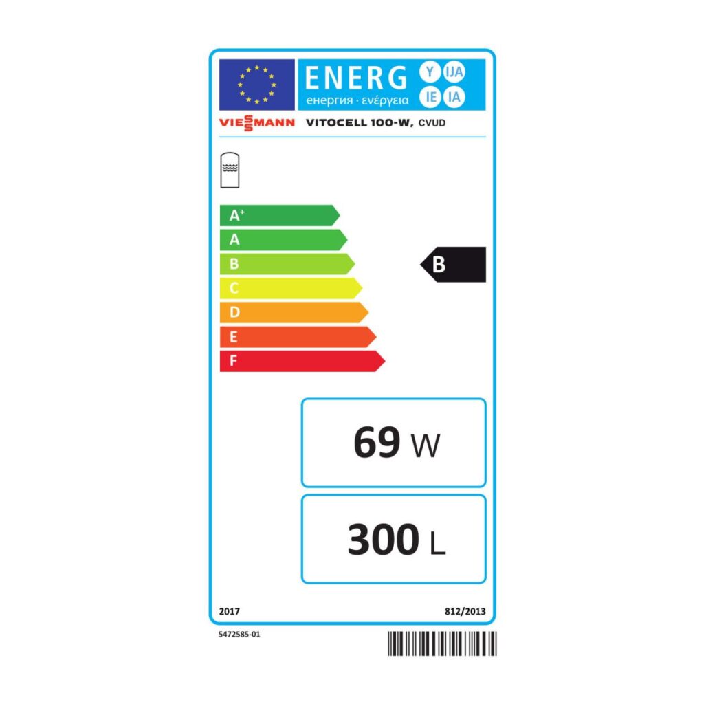 Viessmann Flachkollektor Solar-Paket Vitosol 200-FM SH2F 4,6 m² mit Warmwasserspeicher Vitocell 100-W CVUD 300L vitopearlwhite Modul Divicon PS10 SD1