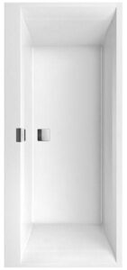 Villeroy & Boch rechteckige Badewanne Squaro Ed 180SQE2D 1800x800mm Rechteck Stone White