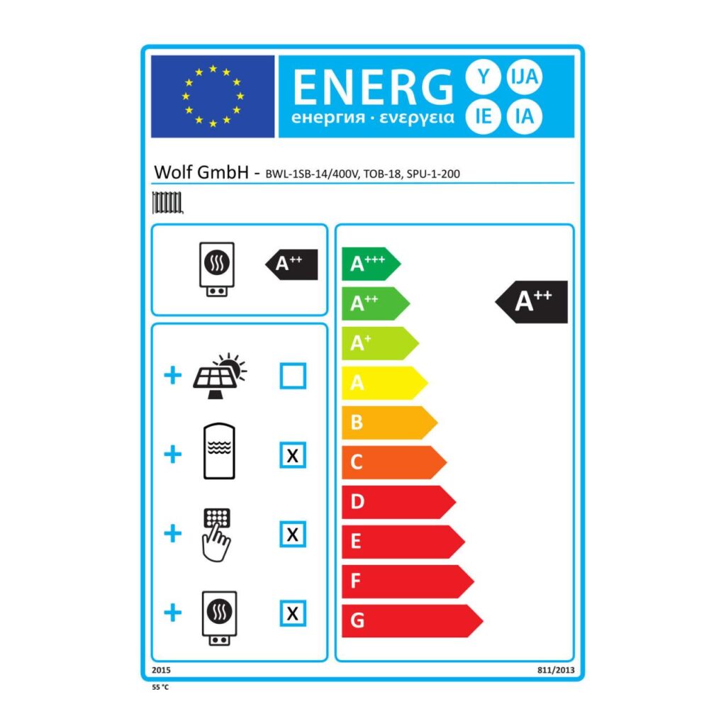 Wolf Paket Hybrid TOB-18 kW Öl-Brennwertkessel mit Wärmepumpe BWL-1-SB 14 Pufferspeicher SPU-1 200L Speicher SEW-2 300L BM-2