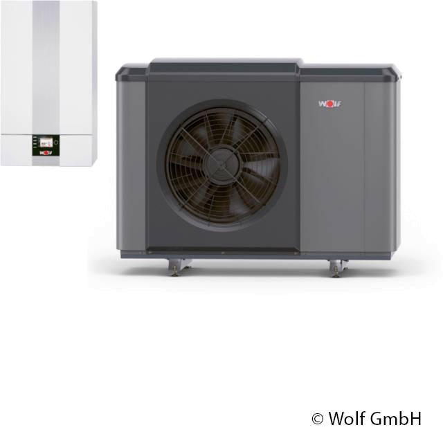 Wolf Wärmepumpe CHA-Monoblock 07/400V mit E-Heizelement